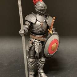 Mythic Legions Red Shield Soldier figure