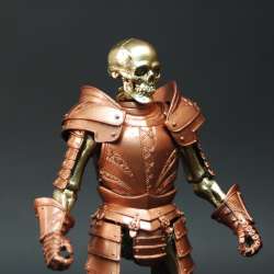 Mythic Legions Gold Skeleton figure